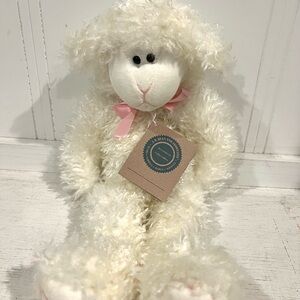 Boyd’s Bears Fluffy White Lamb Plush Collective with tags